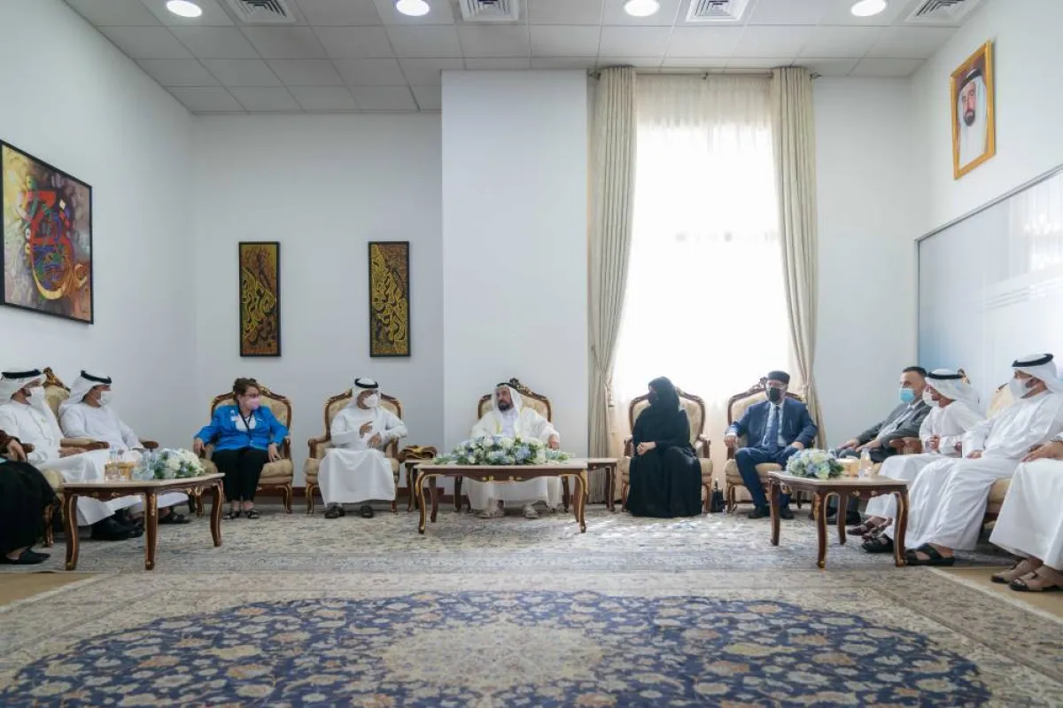 الملتقى الدولي الأول لمعلمي اللغة العربية. الصورة من "وام"