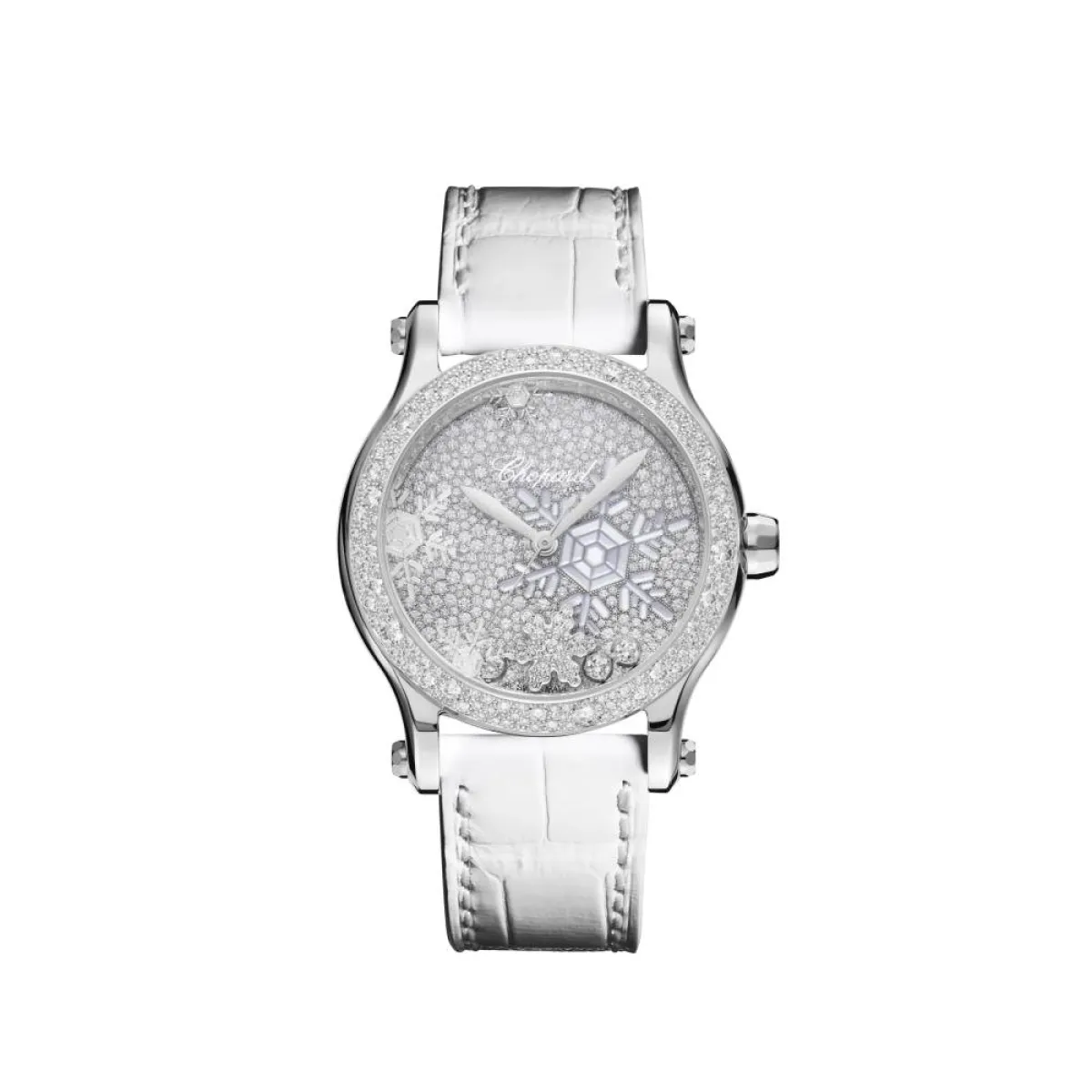 ساعة Happy Snowflakes من شوبارد Chopard