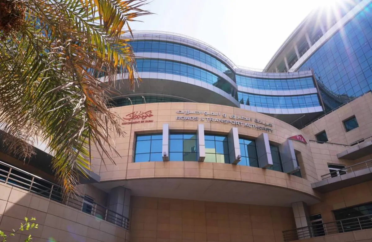 هيئة الطرق والمواصلات في دبي. الصورة من "وام"