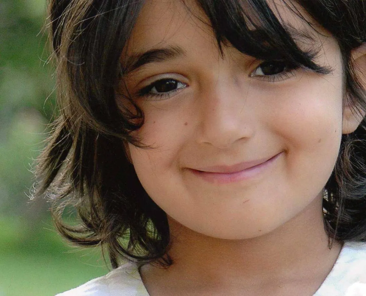 ملك أحمد زاهر من طفولتها - الصورة من حساب والدها على انستغرام