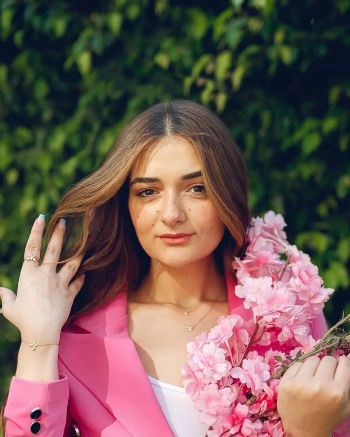 ملك أحمد زاهر  - الصورة من حسابها على انستغرام