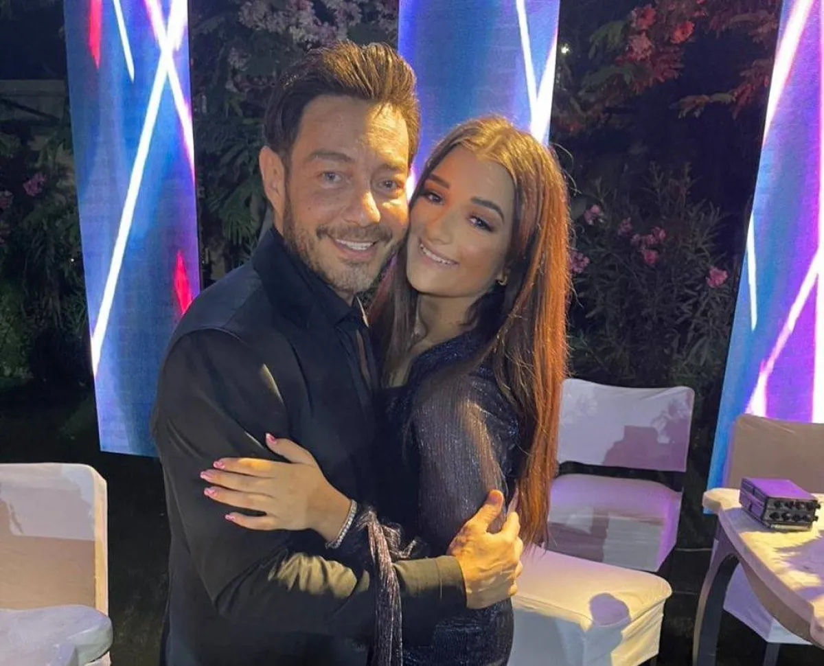 ملك أحمد زاهر من طفولتها - الصورة من حساب والدها على انستغرام