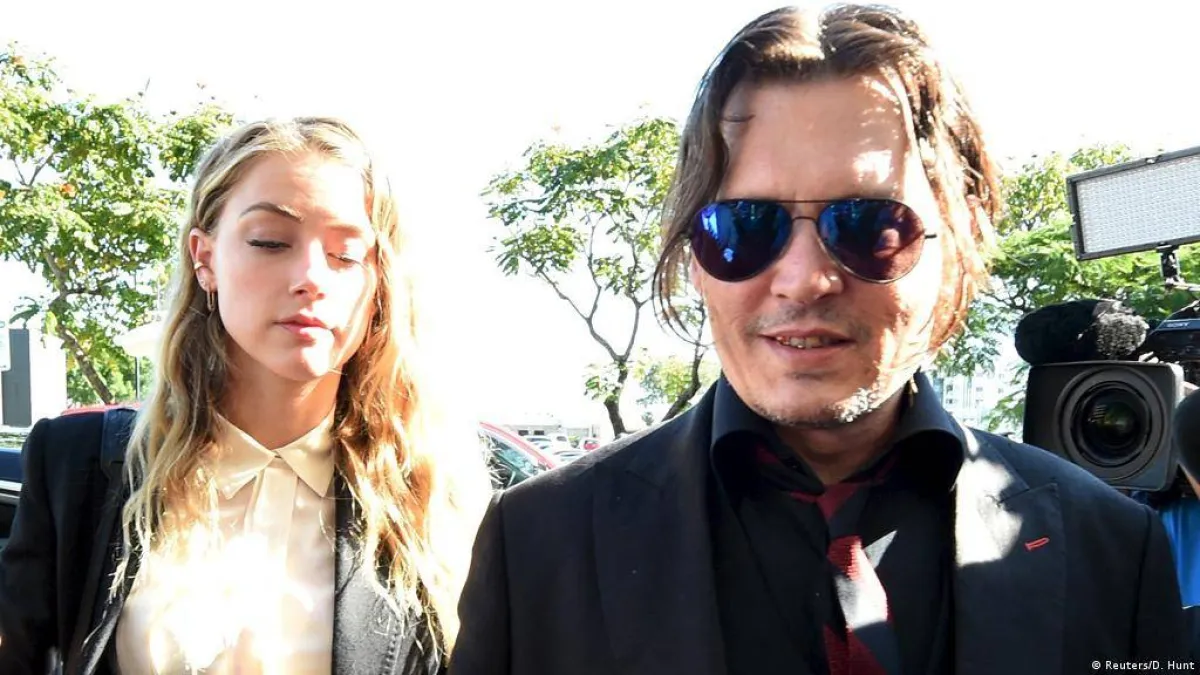 جوني ديب وطليقته آمبر هيرد