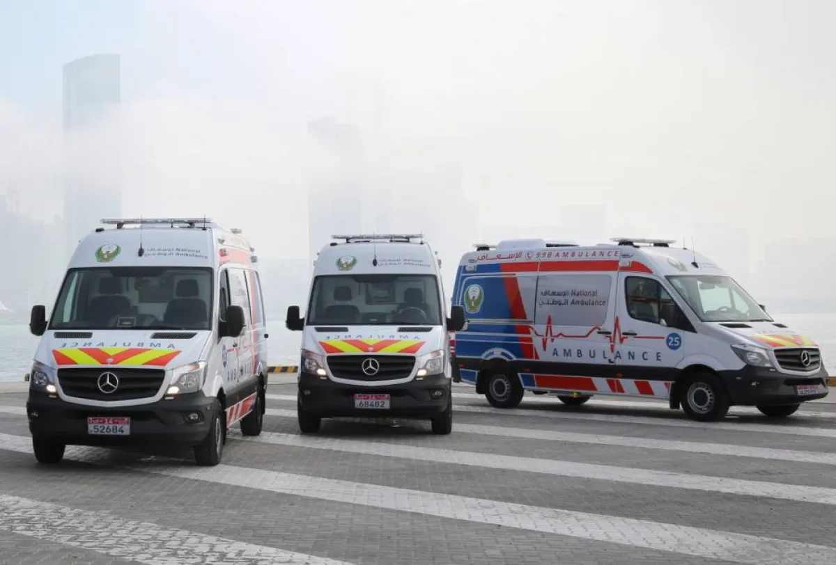 الإسعاف الوطني. الصورة من "وام"