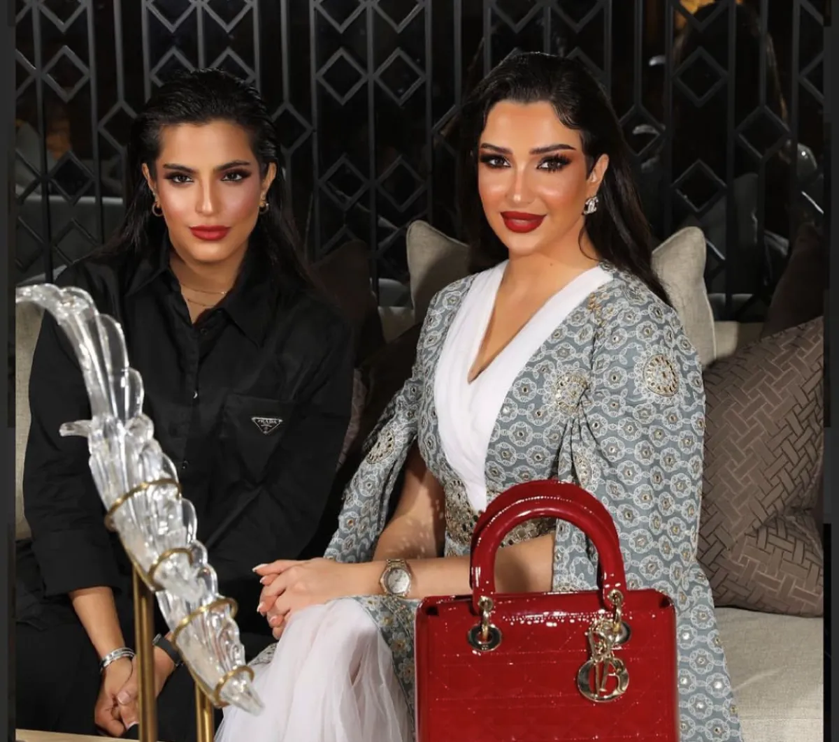 ايمان فيصل ورندا حجاج - الصورة من حساب ايمان على الانستجرام