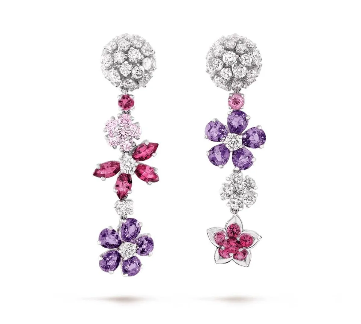 أقراط Folie des Prés من فان كليف آند أربلز Van cleef&Arpels 