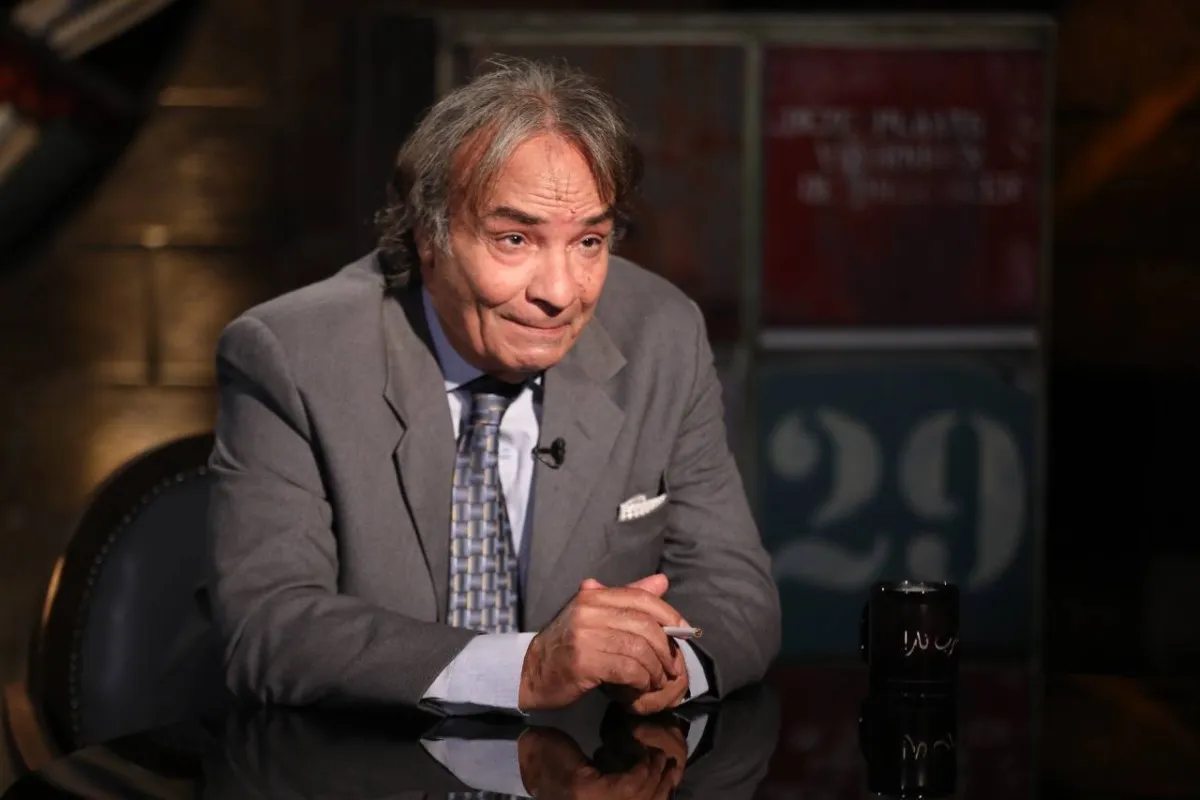 حمدي الوزير - صورة من برنامج ضرب نار على فضائية القاهرة والناس