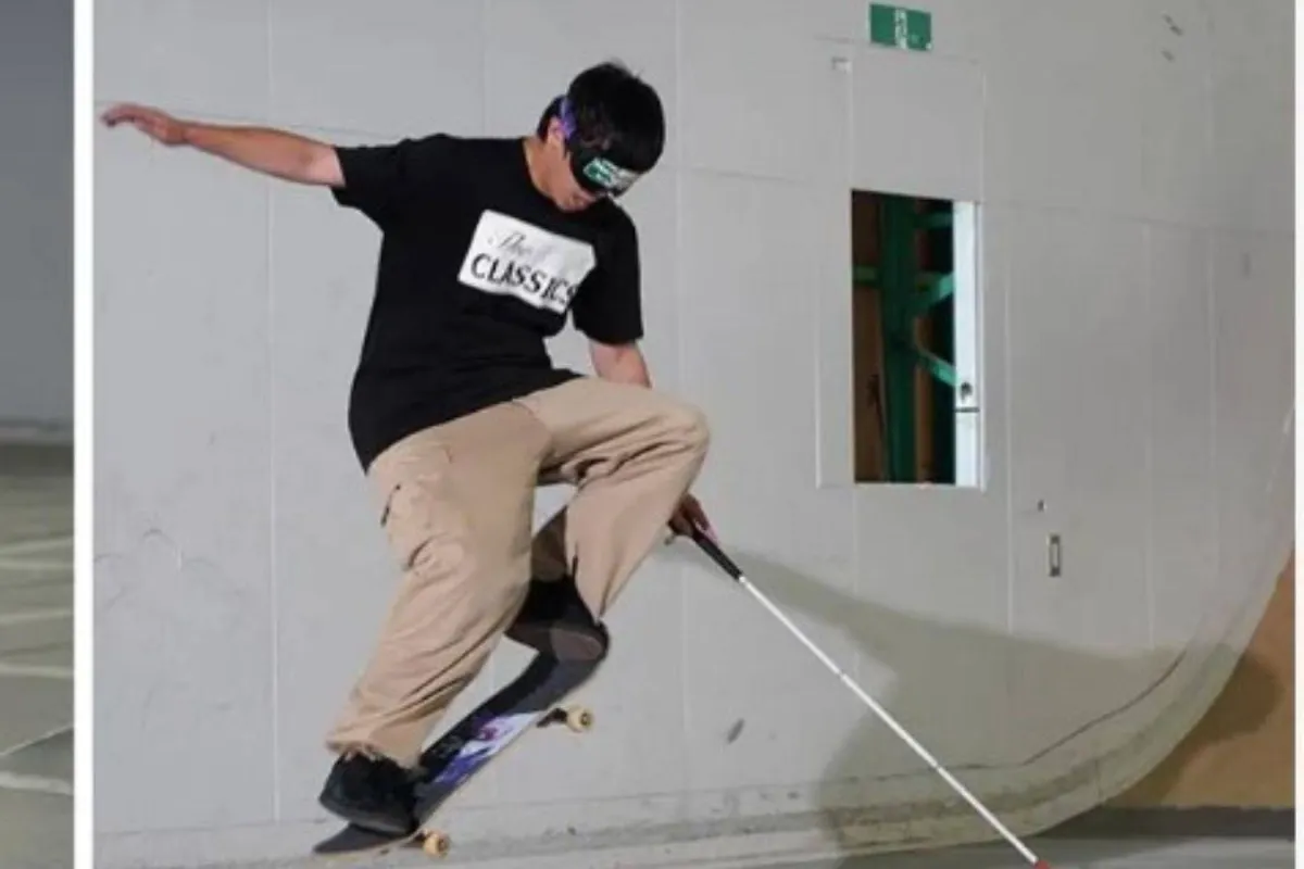 المتزلج الياباني يدخل موسوعة غنيس