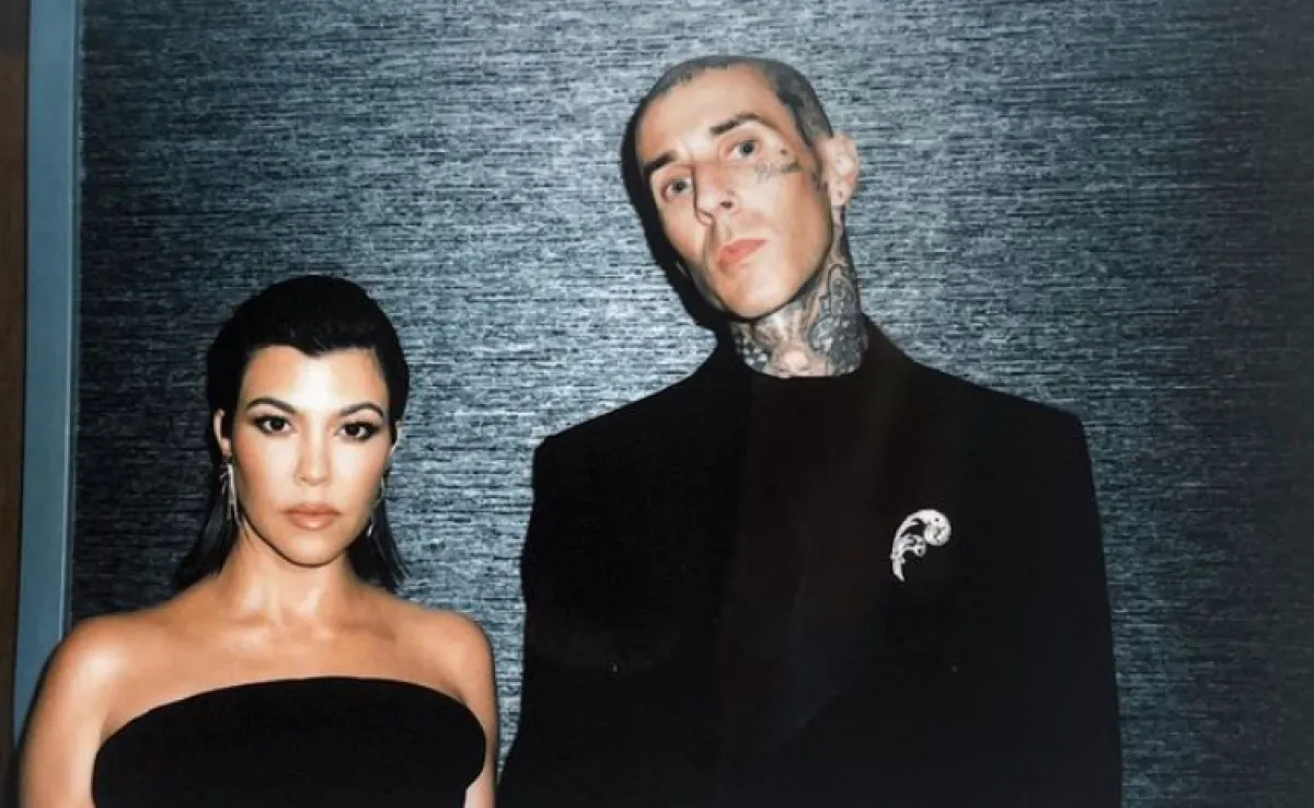 ترافيس باركر وكورتني كارداشيان