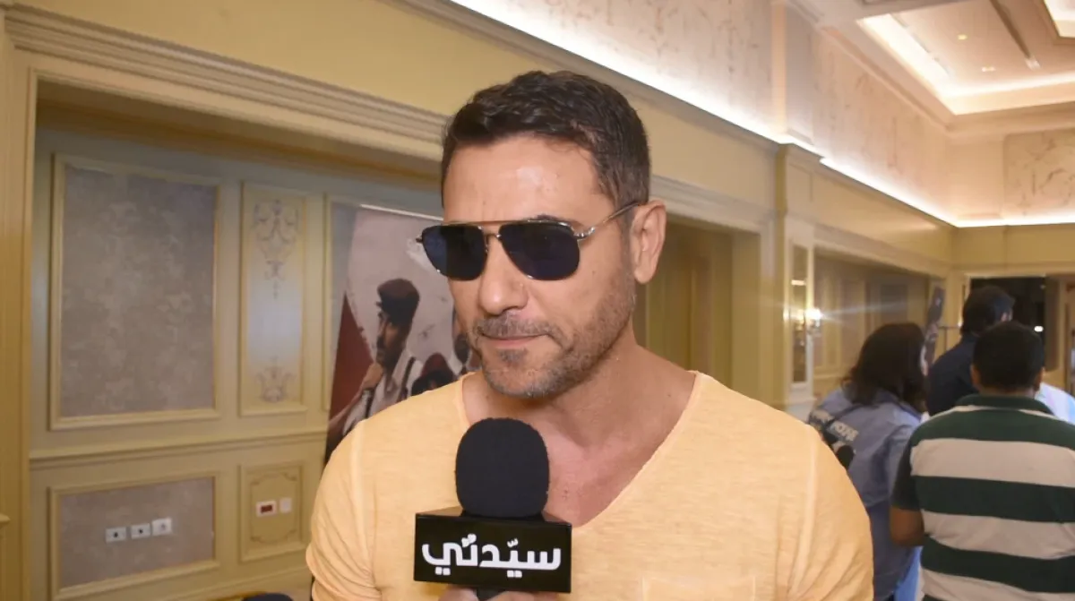 أحمد عز خلال مقابلته الحصرية لـ«سيدتي» - تصوير محمد عربي - خاص «سيدتي»