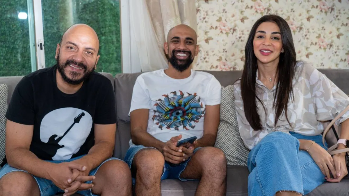 العنود سعود وفريق العمل في مسلسل عيال نوف