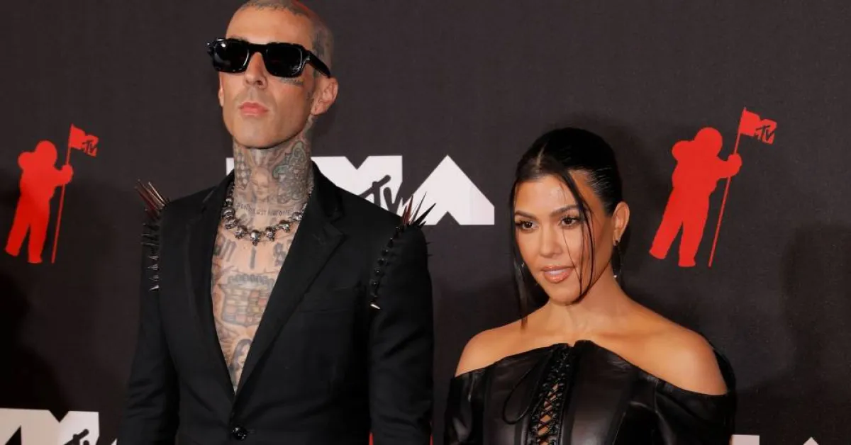 ترافيس باركر وكورتني كارداشيان