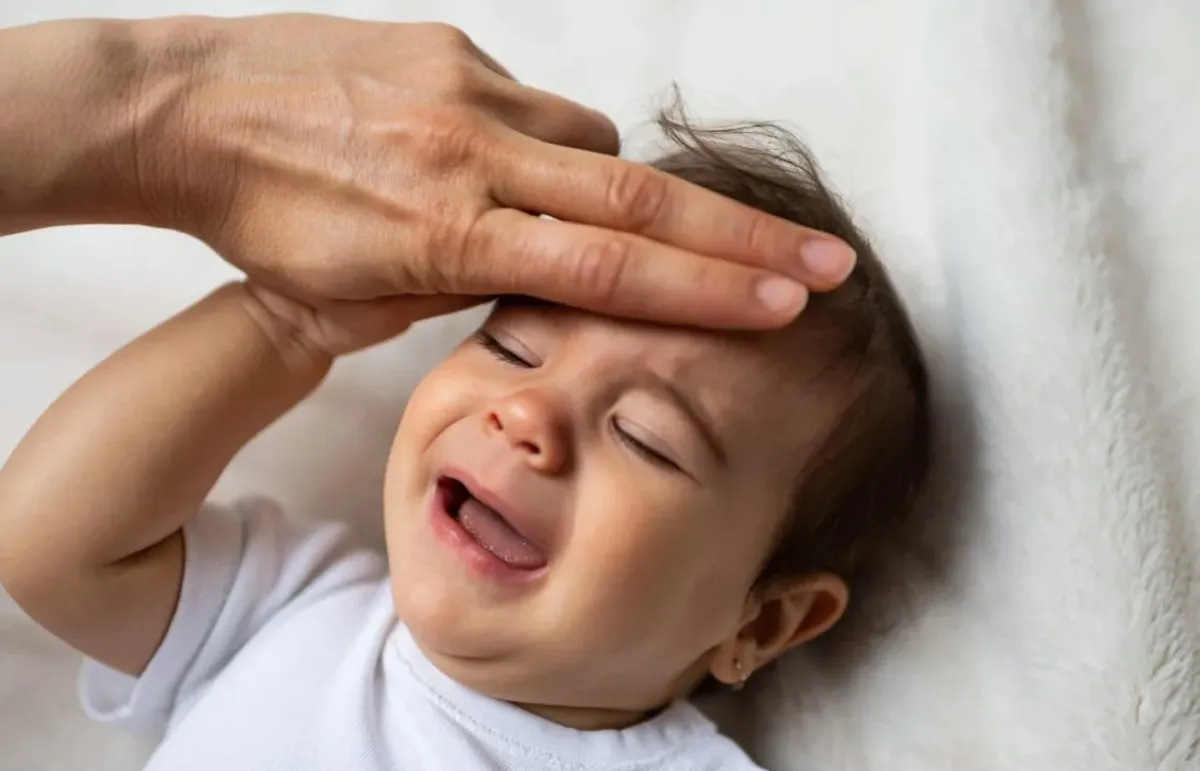 التعرق ظاهرة طبيعية عند الرضع