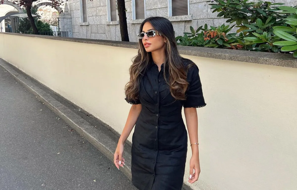 لما العقيل بالفستان القميص