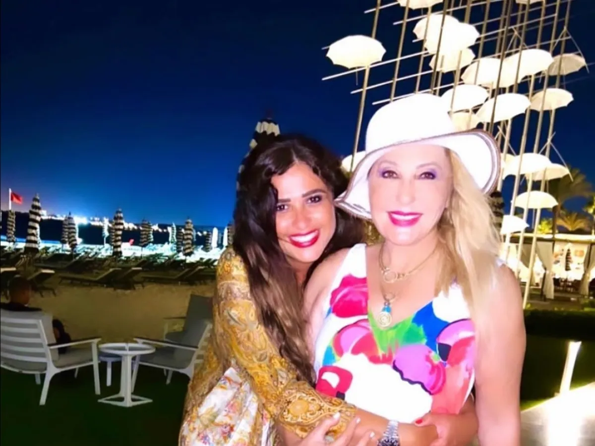 نادية الجندي لياسمين عبد العزيز-الصورة من حساب نادية على إنستغرام