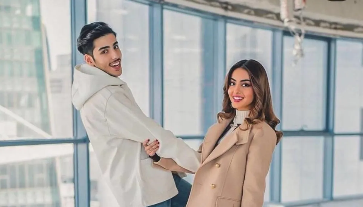 جود عزيز وطلال باسم - الصورة من حسابها على الانستجرام