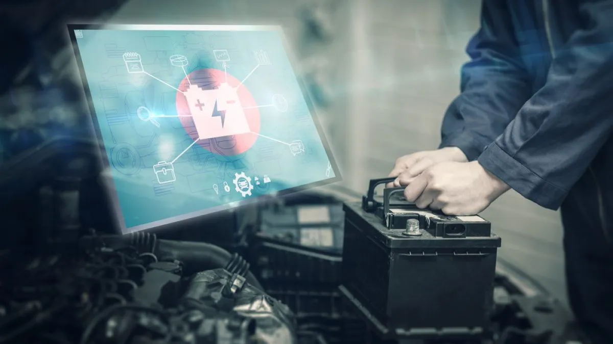فحص بطارية السيارة قبل الصيف