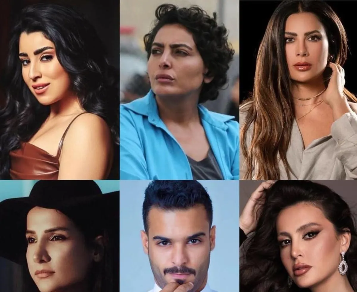 نجوم العمل - الصورة من المكتب الاعلامي للشركة المنتجة