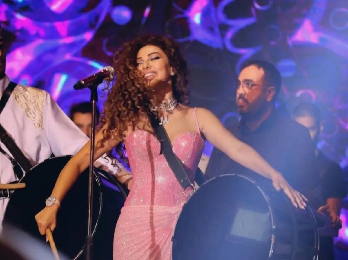 ميريام فارس - صورة بحفل لبنان على حسابها في إنستجرام