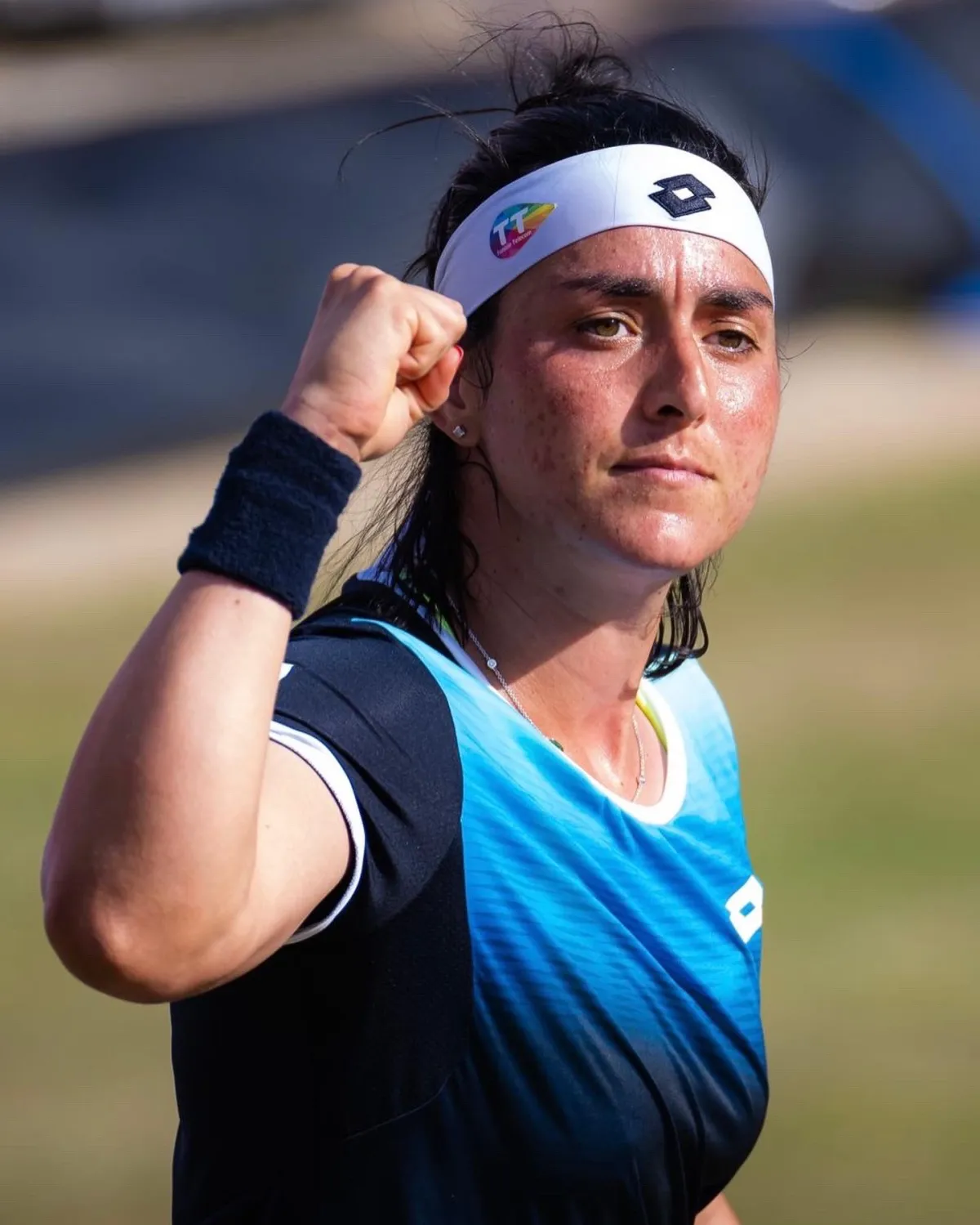 اللاعبة أنس جابر بطلة التنس التونسية - الصورة من حسابها على تويتر