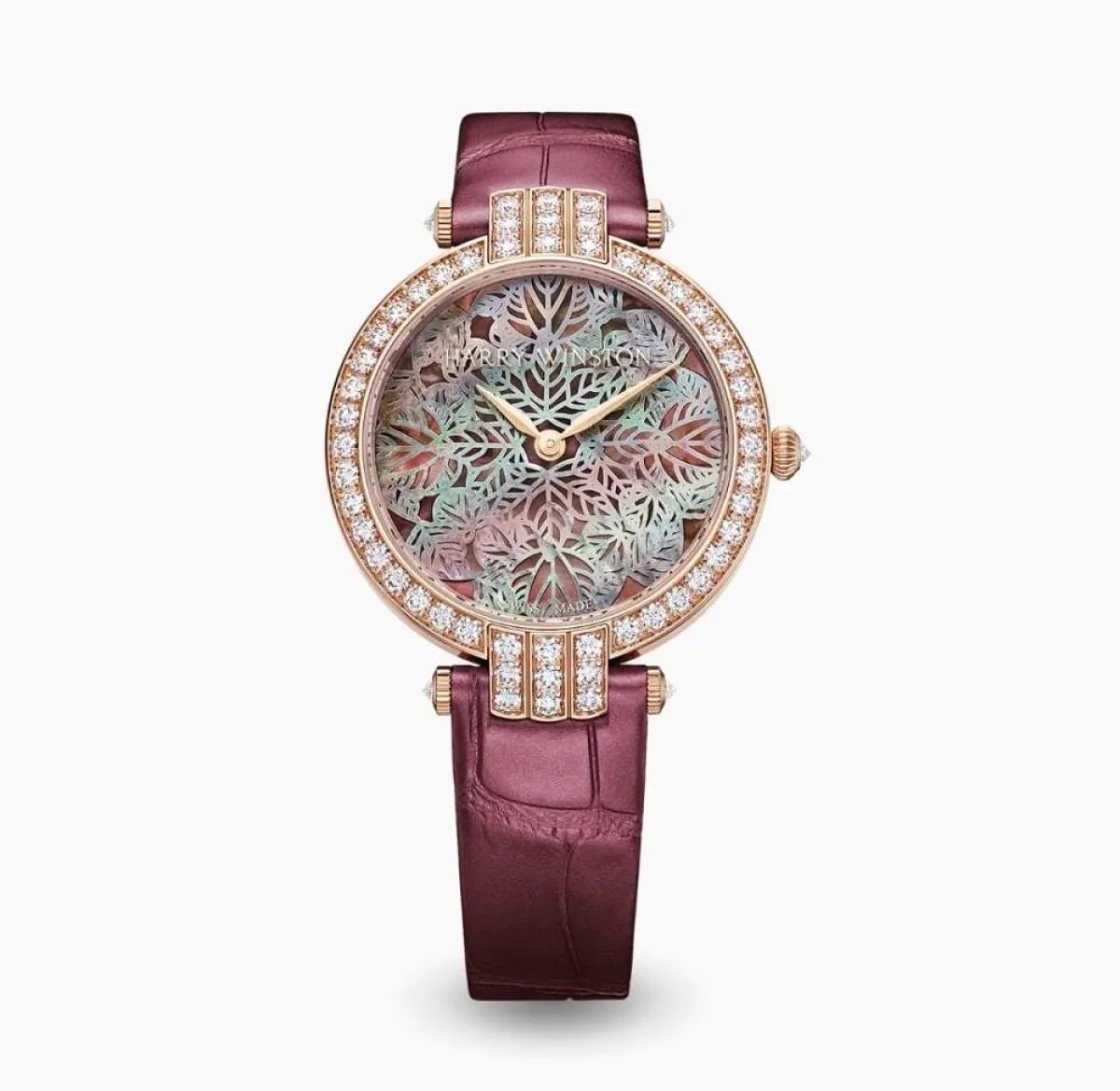 ساعة Premier Pearly Lace من هاري وينستون Harry Winston 