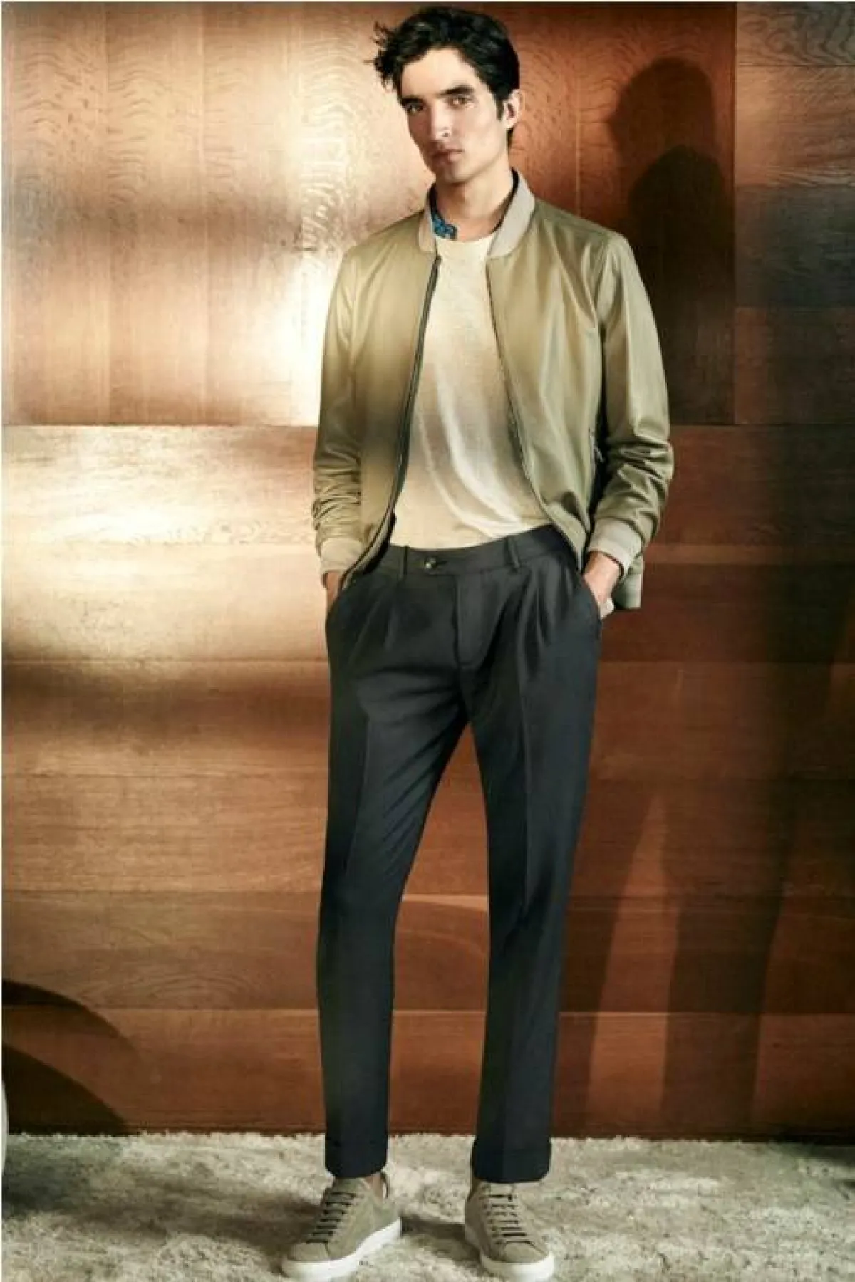 تنسيق البنطلون الاسود من كانالي  Canali