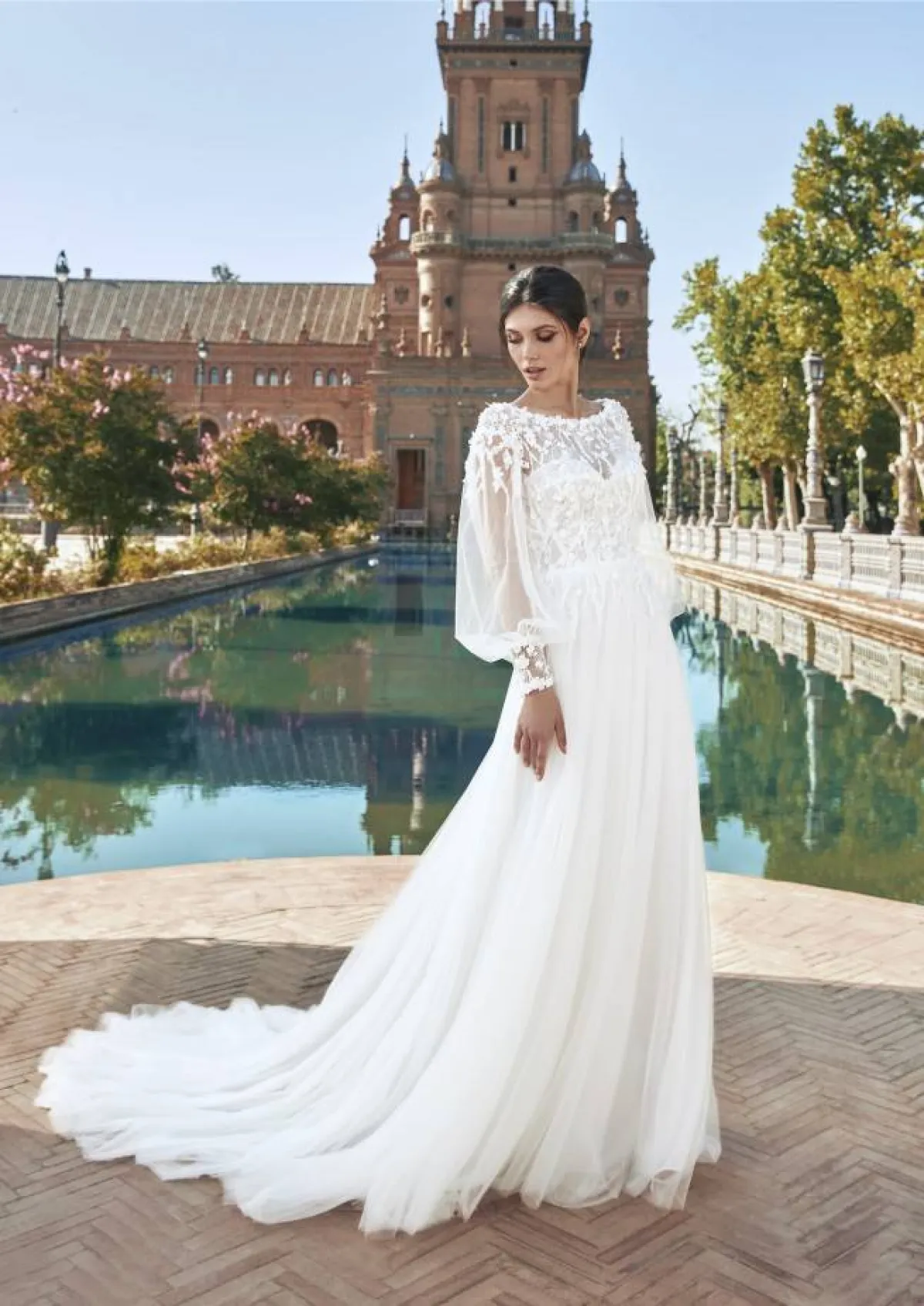 فساتين زفاف فرنسية للمحجبات