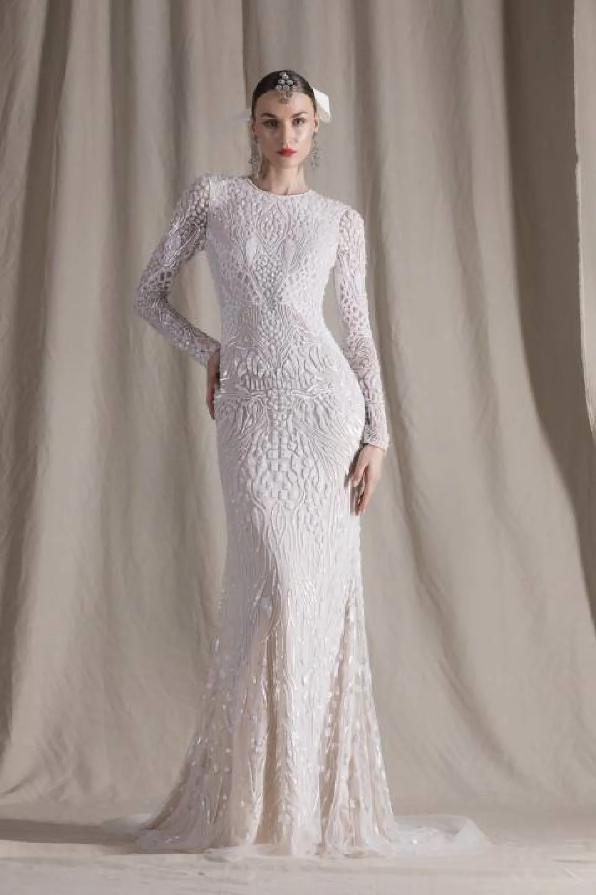 فساتين زفاف فرنسية للمحجبات