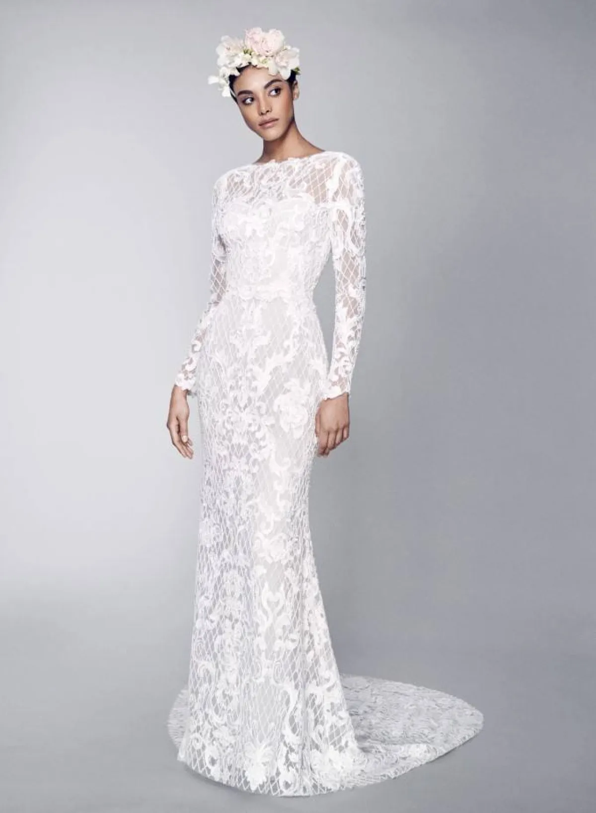 فساتين زفاف فرنسية للمحجبات