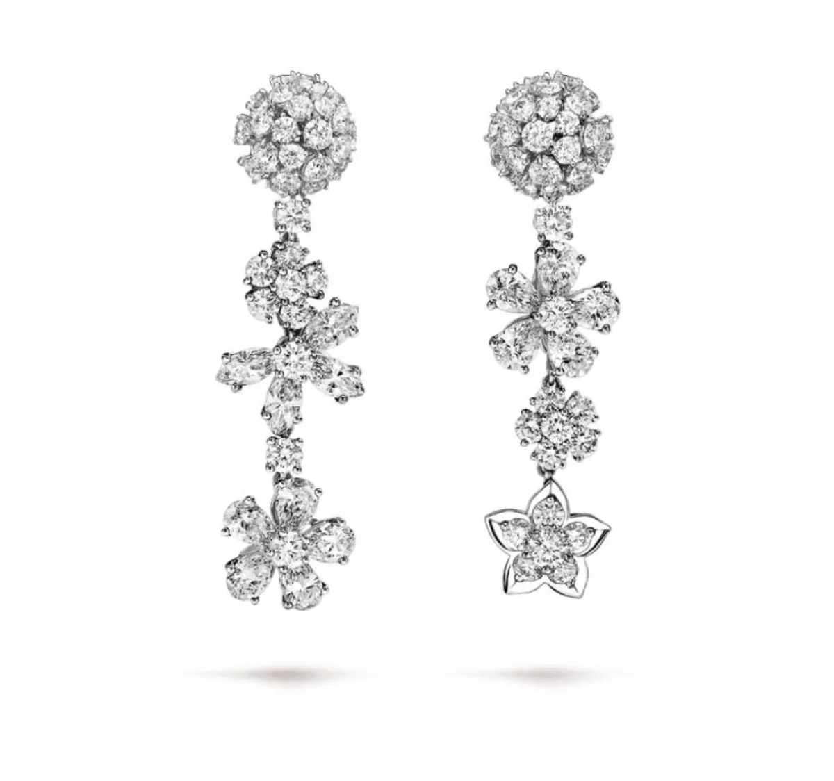 أقراط Folie des Prés من فان كليف آند أربلز Van cleef&Arpels 