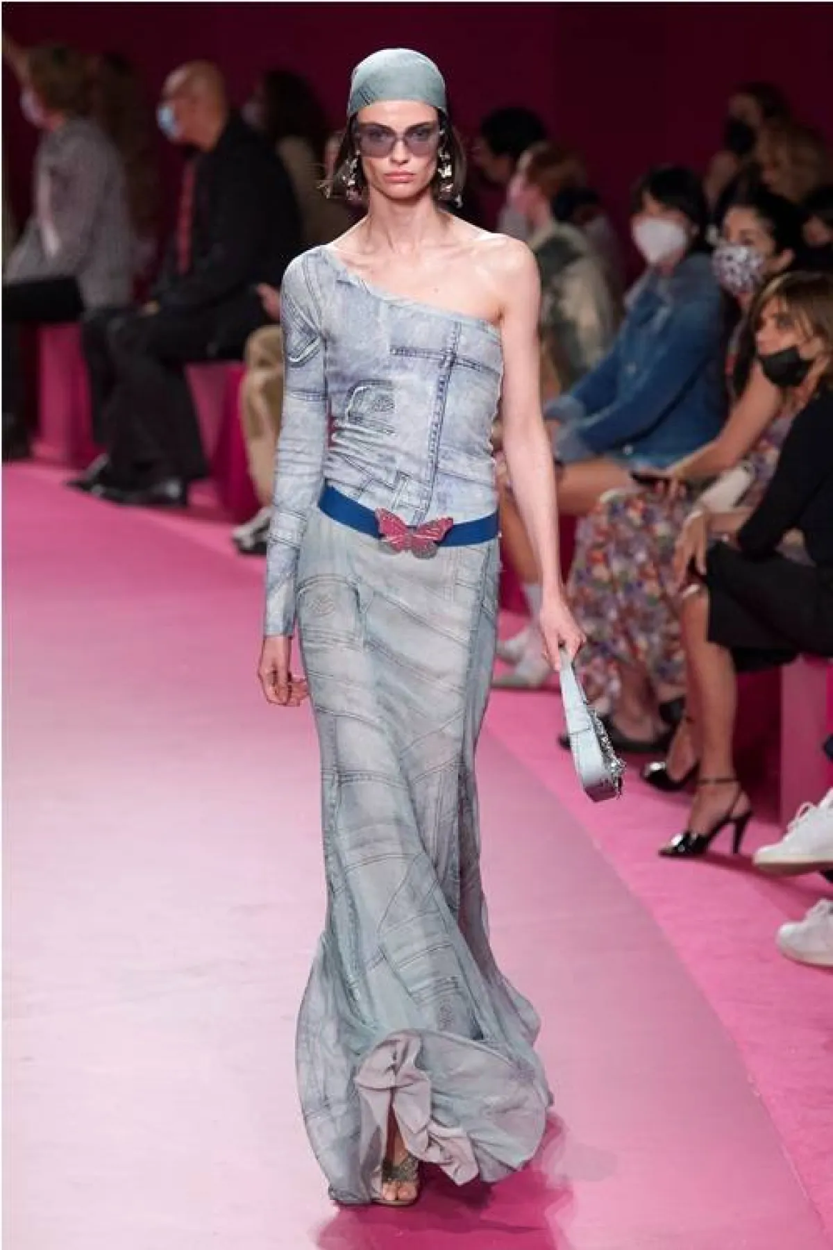 فستان جينز من بلومارين  Blumarine