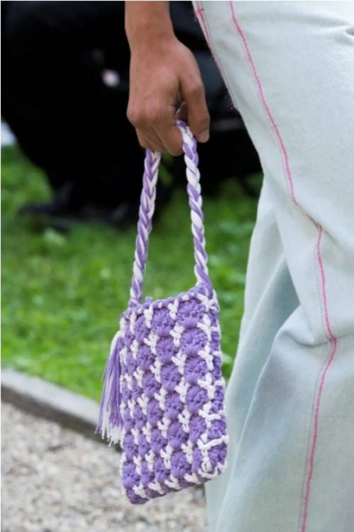 شنطة كروشيه من ماركو رامبالدي  Marco Rambaldi