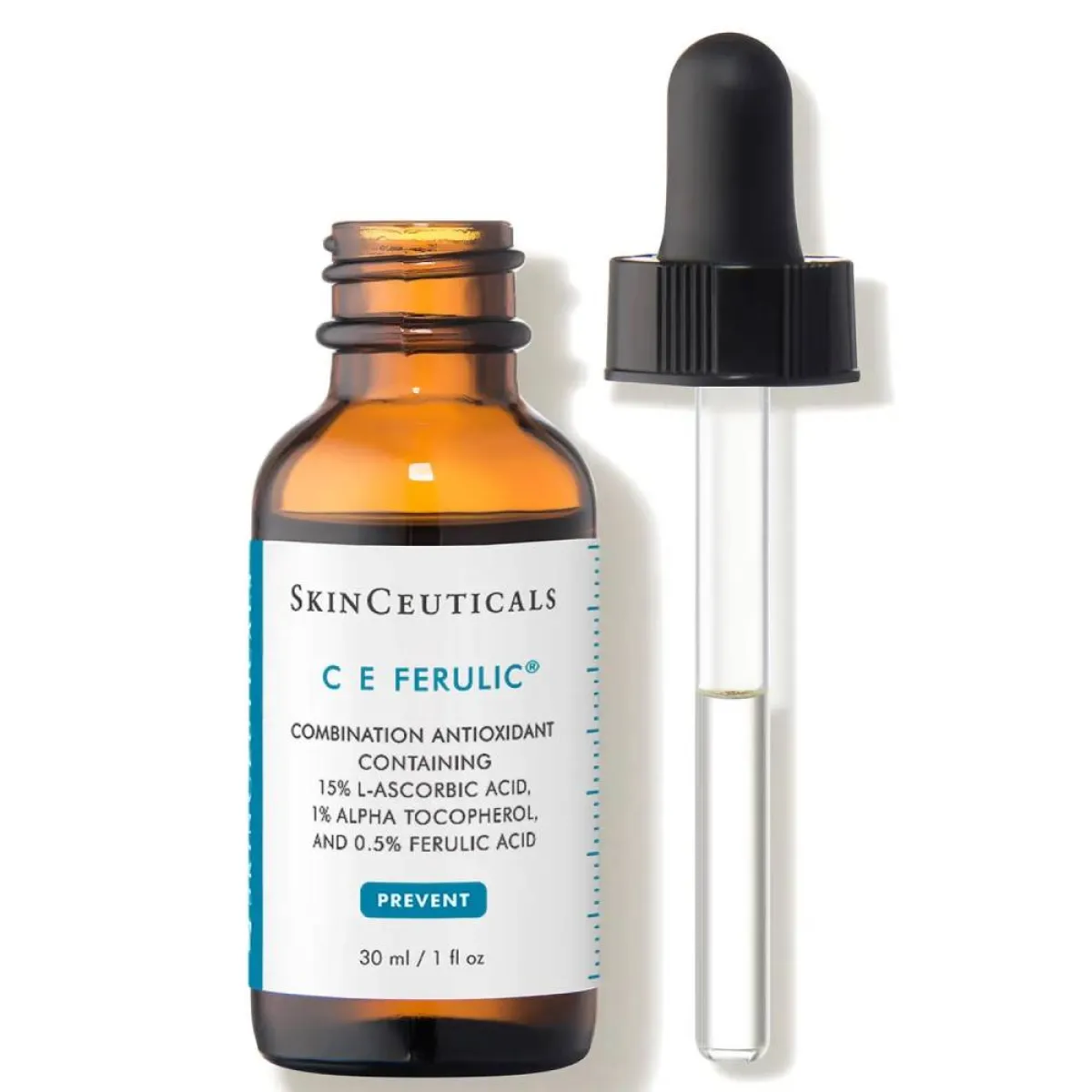 يحتوي سيروم SkinCeuticals C E Ferulic على مكونات قوية للمساعدة في رفع وشد البشرة