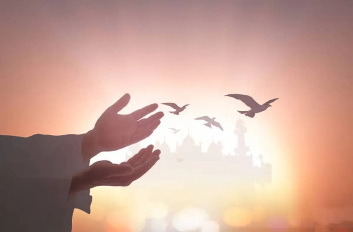 صورة توحي بأهمية وفضل الدعاء في يوم عرفة