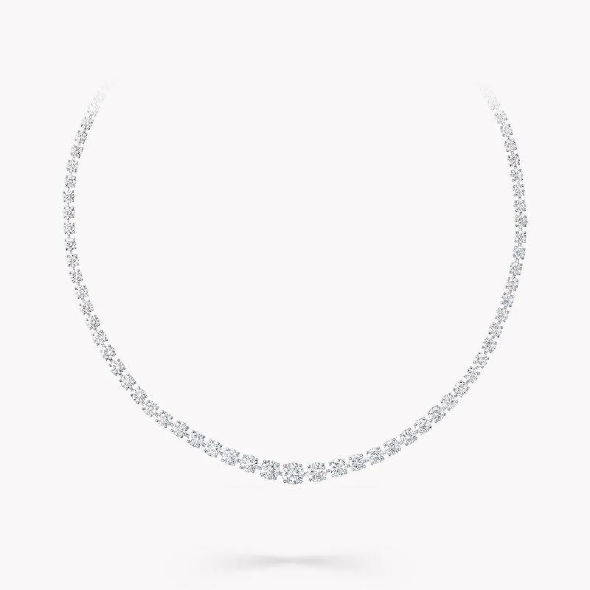 سلسلة Round Diamond Graduated من جراف Graff 