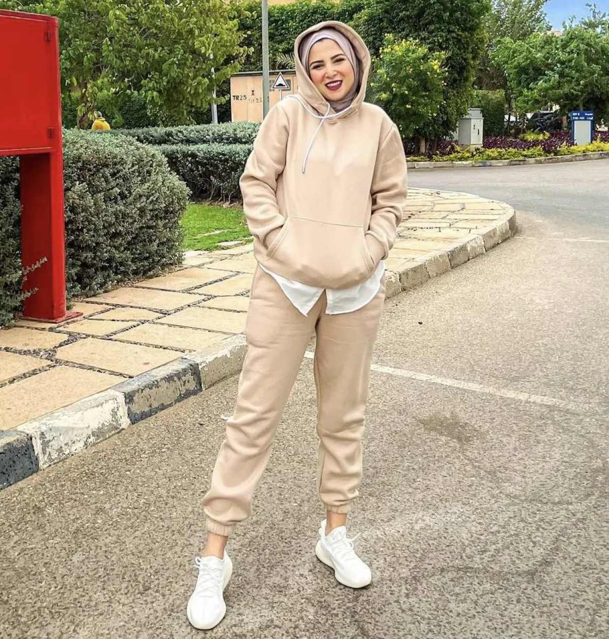 جهاد البنا بإطلالة رياضية