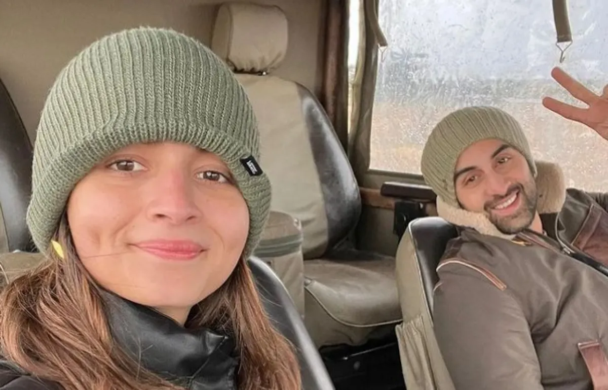 رانبير كابور وعليا بهات - الصورة من حساب النجم في انستغرام