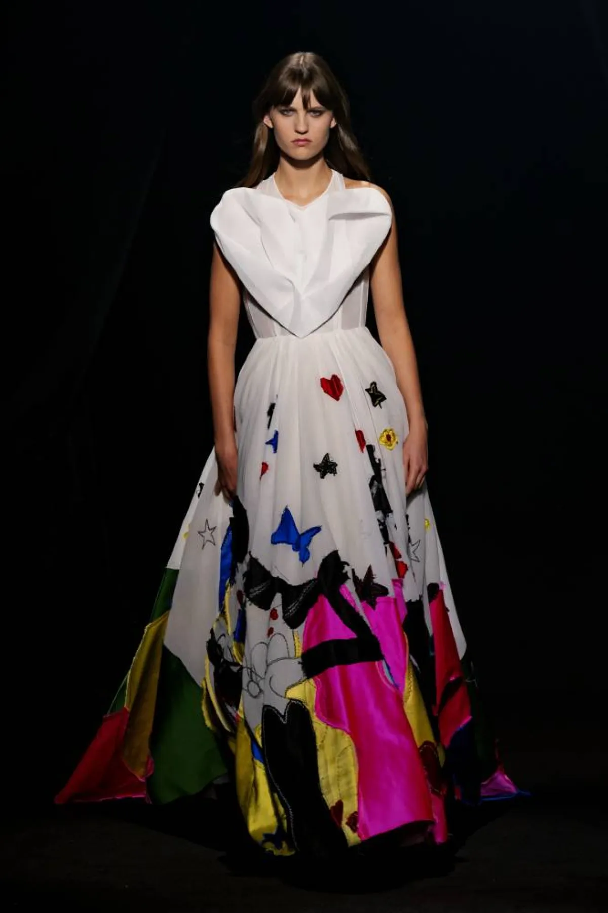 موديلات فساتين مطبّعة