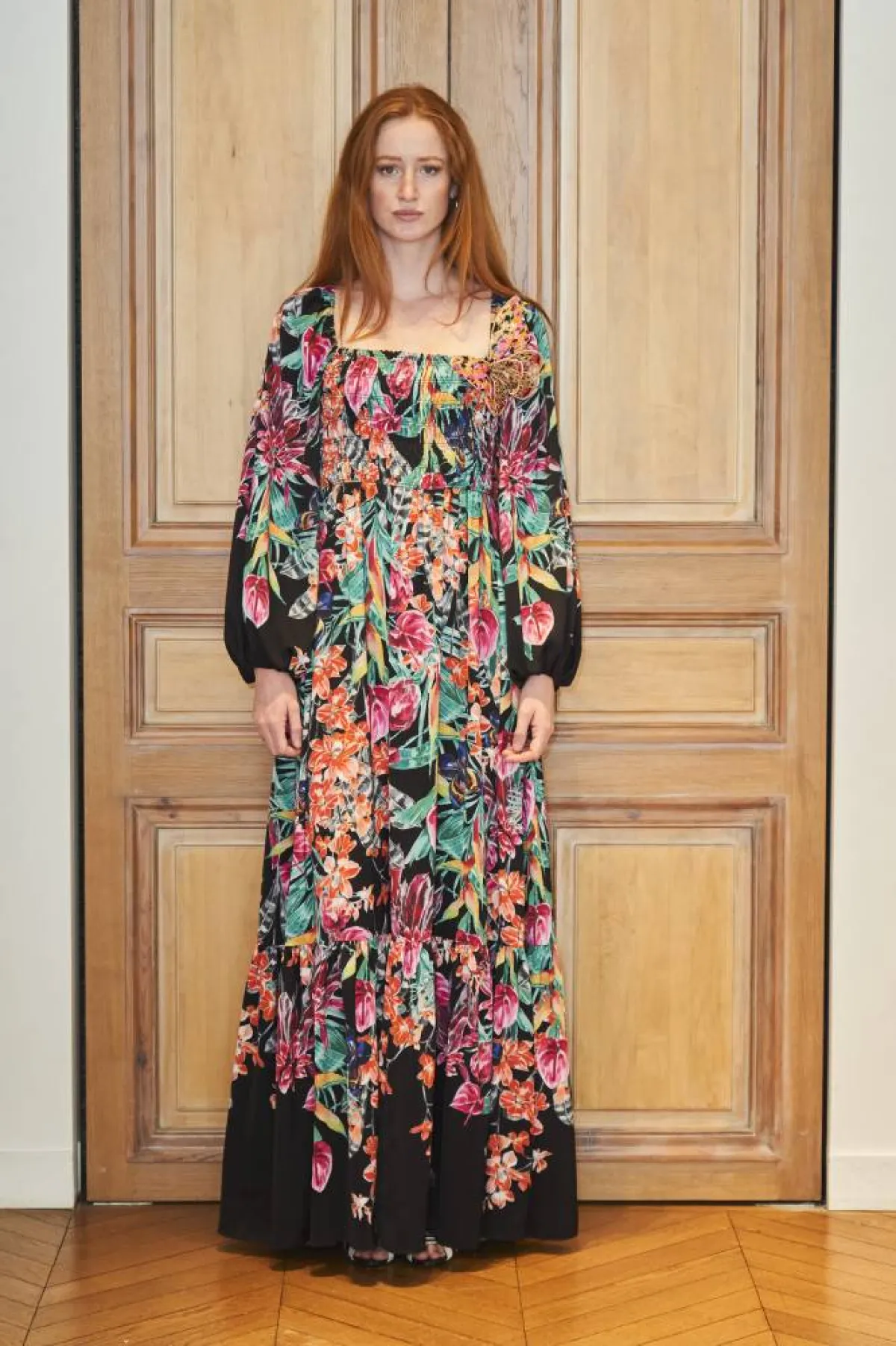 موديلات فساتين مطبّعة