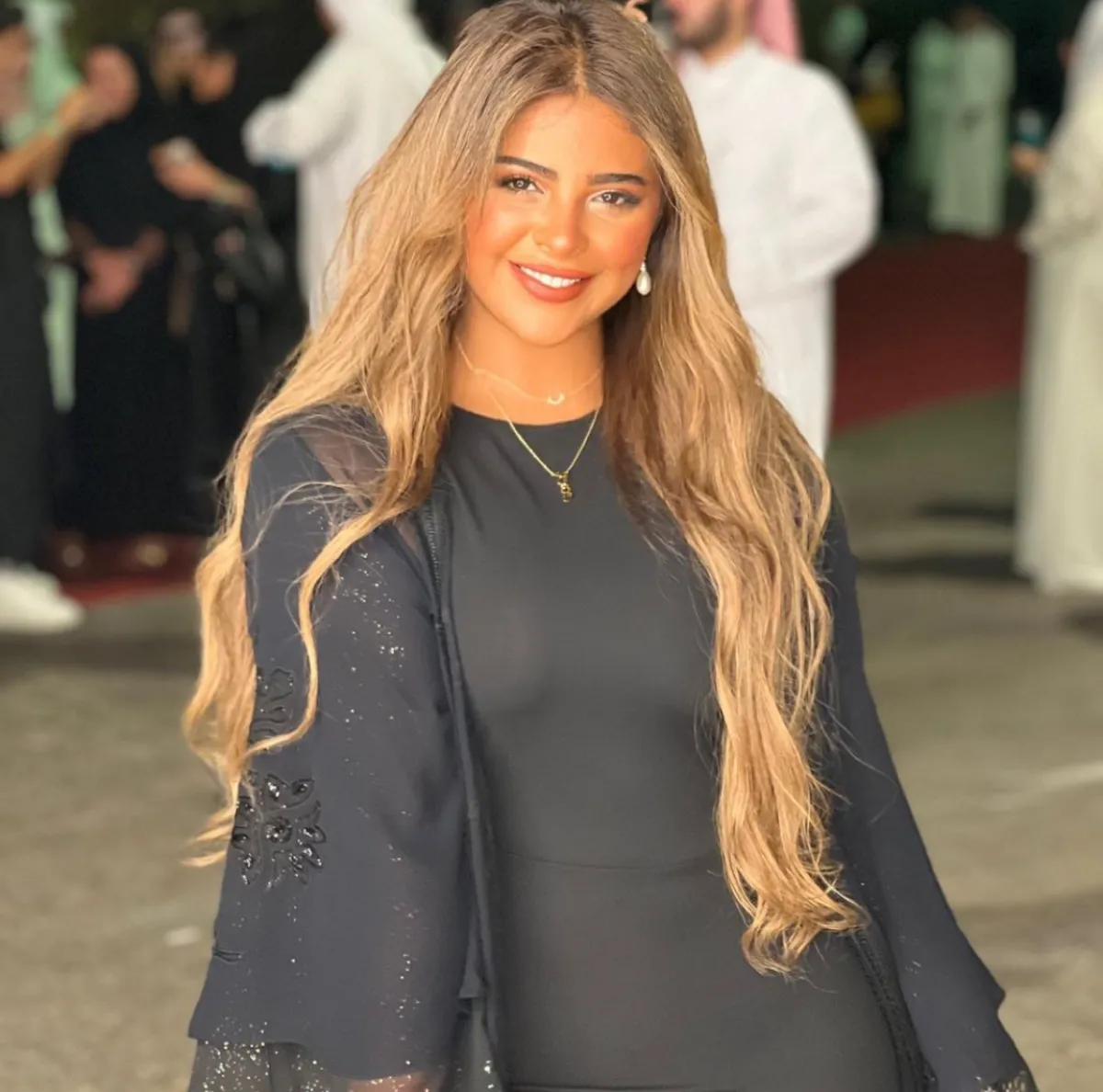 بيان عمر - الصورة من حسابها على الانستجرام