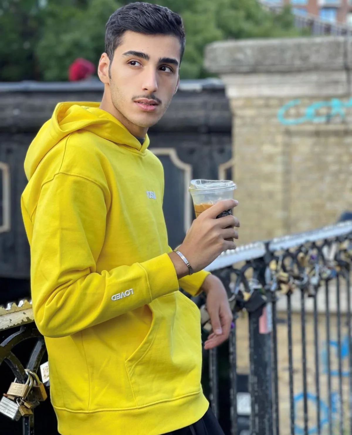 طلال باسم - الصورة من حسابه على الانستجرام