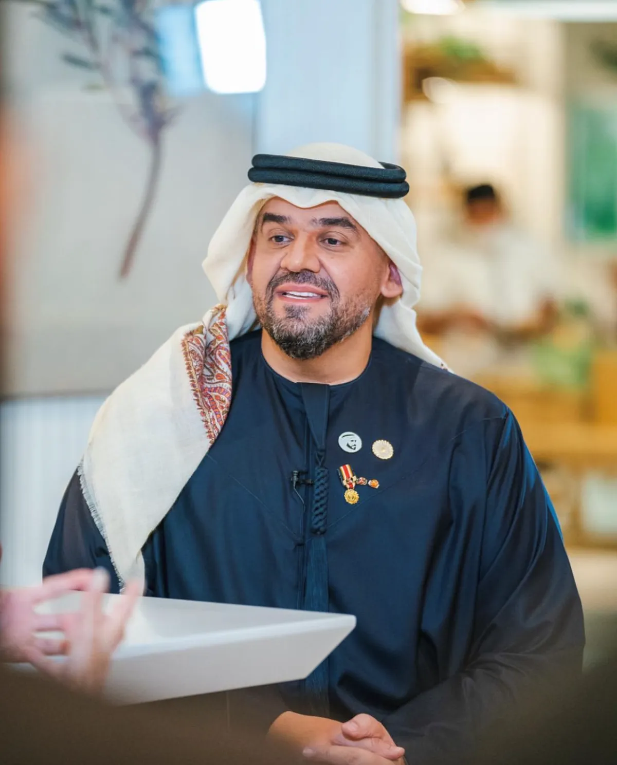 حسين الجسمي - الصورة من حسابه على الانستجرام