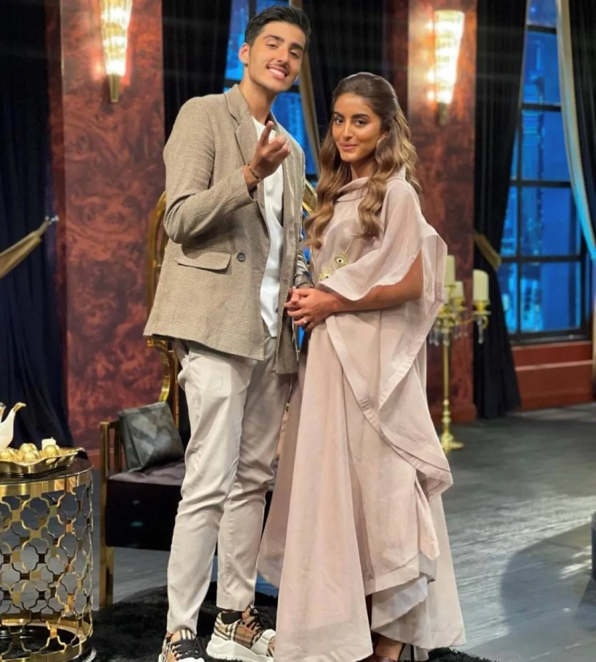 جود عزيز وطلال باسم - الصورة من حسابه على الانستجرام