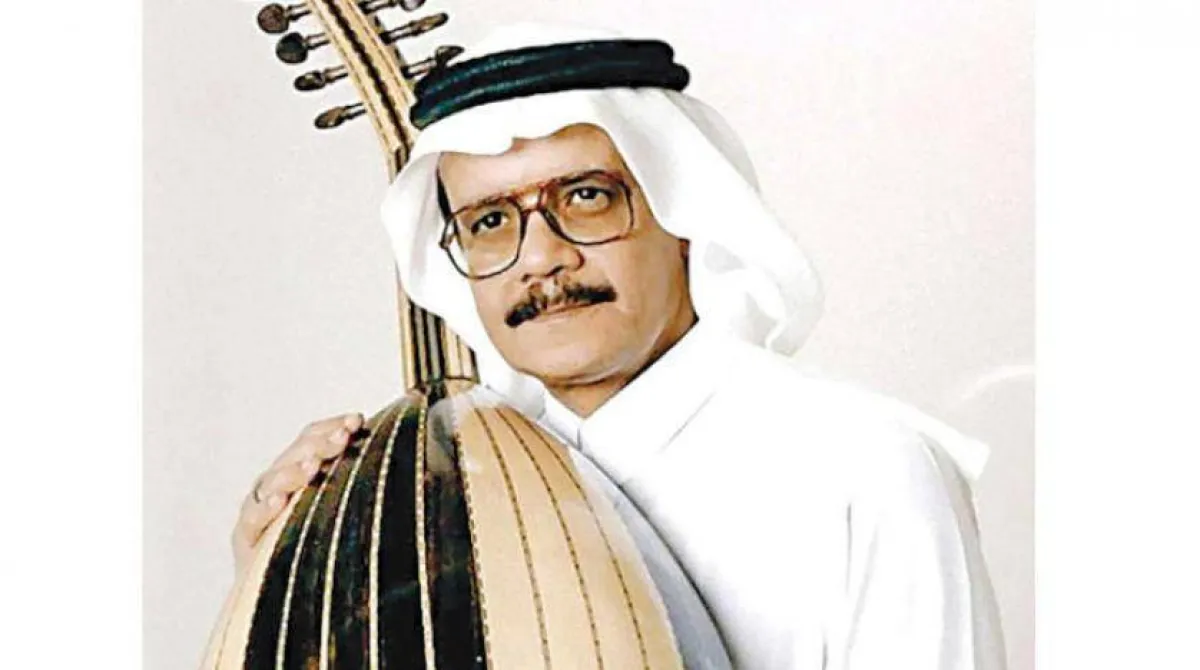 الفنان طلال مداح - الصورة من الشرق الأوسط 