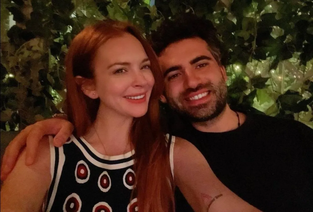 ليندسي لوهان وبدر شمس- الصورة من حساب ليندسي لوهان على إنستغرام