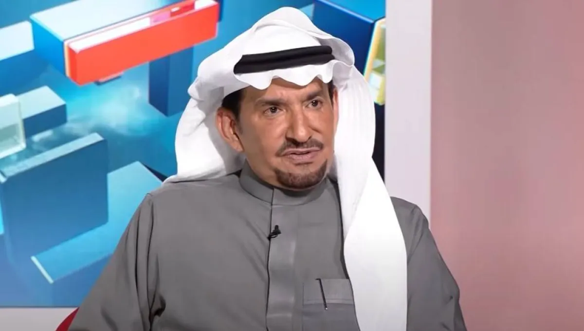 عبد الله السدحان - لقطة شاشة من برنامج " بالمختصر" المذاع على mbc