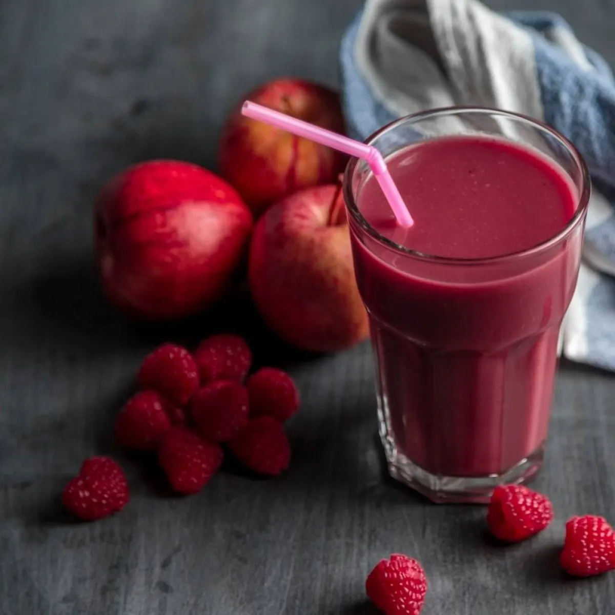 صورة لعصير الفراولة