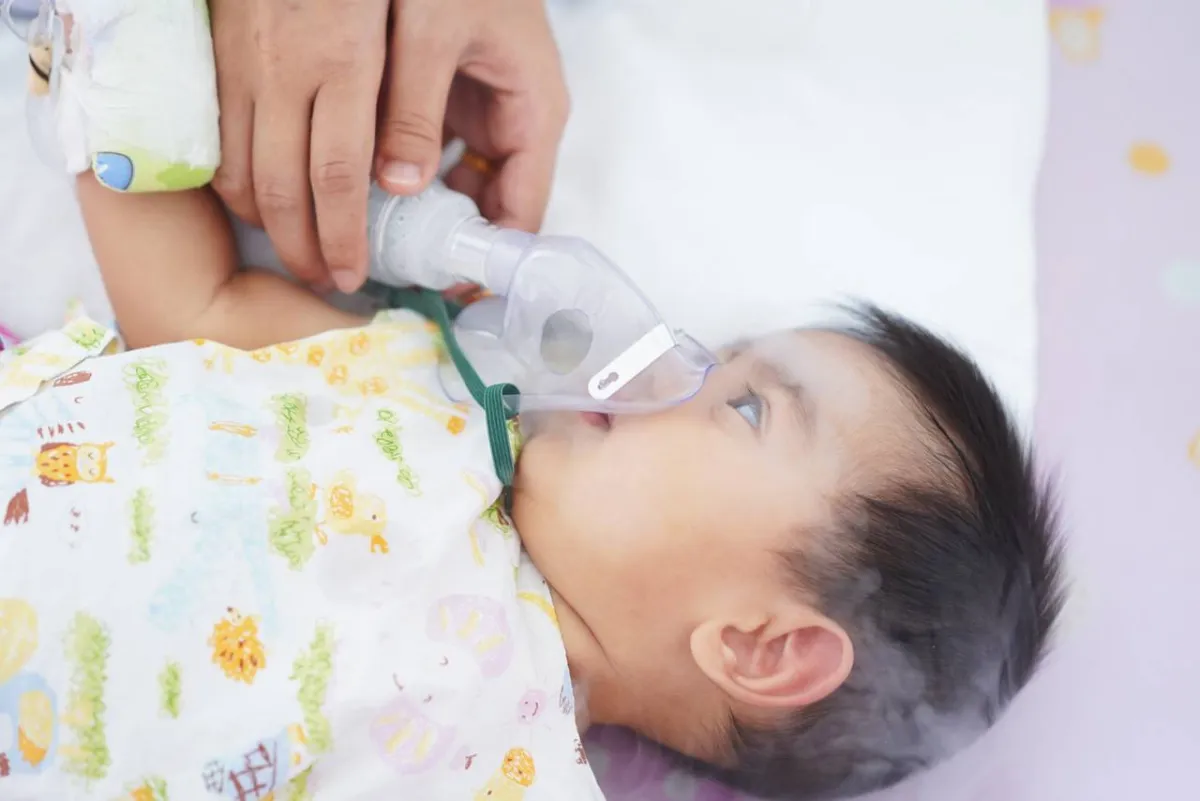صورة للربو والحساسية عند الرضيع