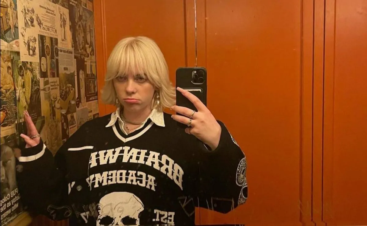 بيلي إيليش- الصورة من حسابها على إنستغرام