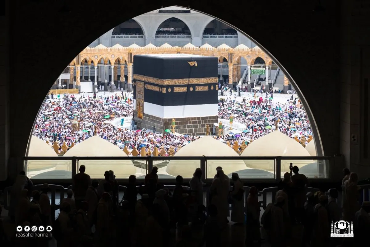 أحكام وفضائل الحج - الصورة من رئاسة شؤون الحرمين
